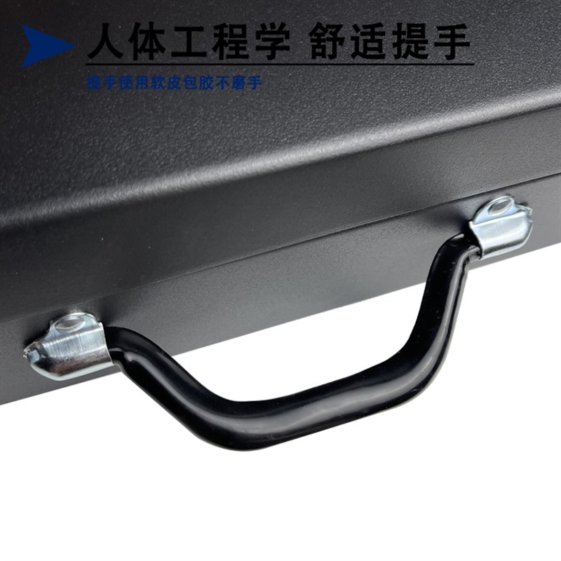 热销铁皮工具箱子加厚大容量工业级五金电动电镐电锤冲击钻整理收