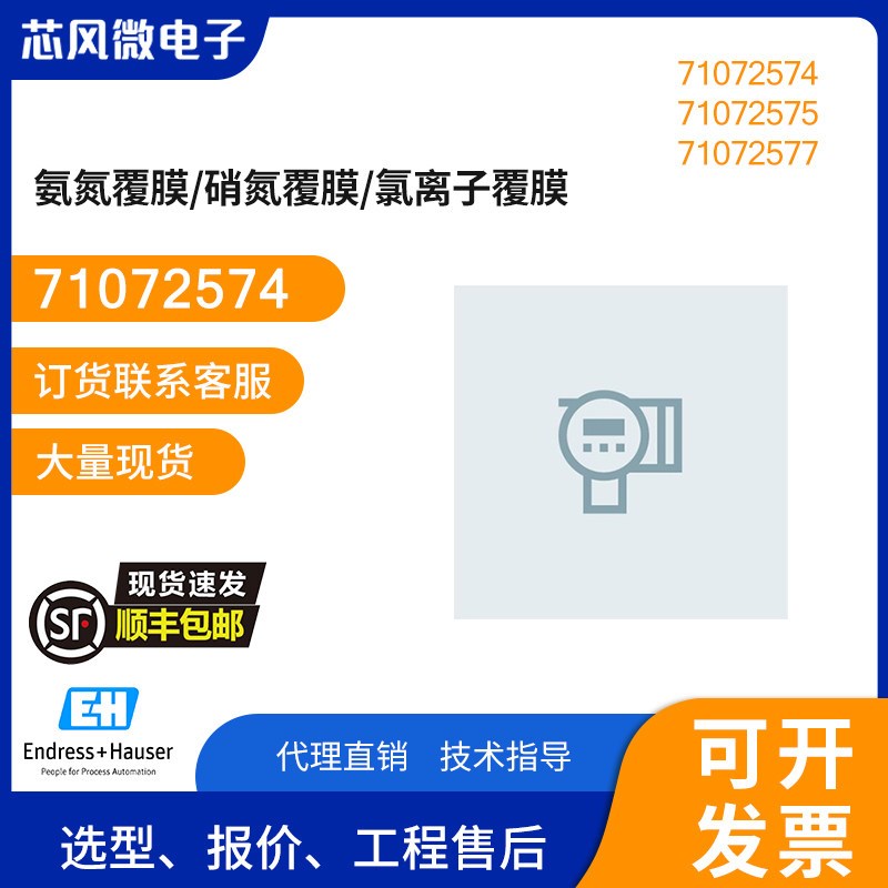 热销E+H 氨氮覆膜 硝氮覆膜 氯离子覆膜 71072574 /71072575/7107