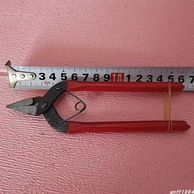 热销平口钳6寸饰品手工挂圈制作钳子串珠工具夹持尖嘴钳长红柄家