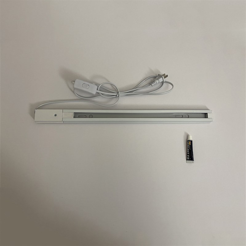 热销免打孔加插头线轨道条二线配开关线导轨条免钉胶可粘LED射灯