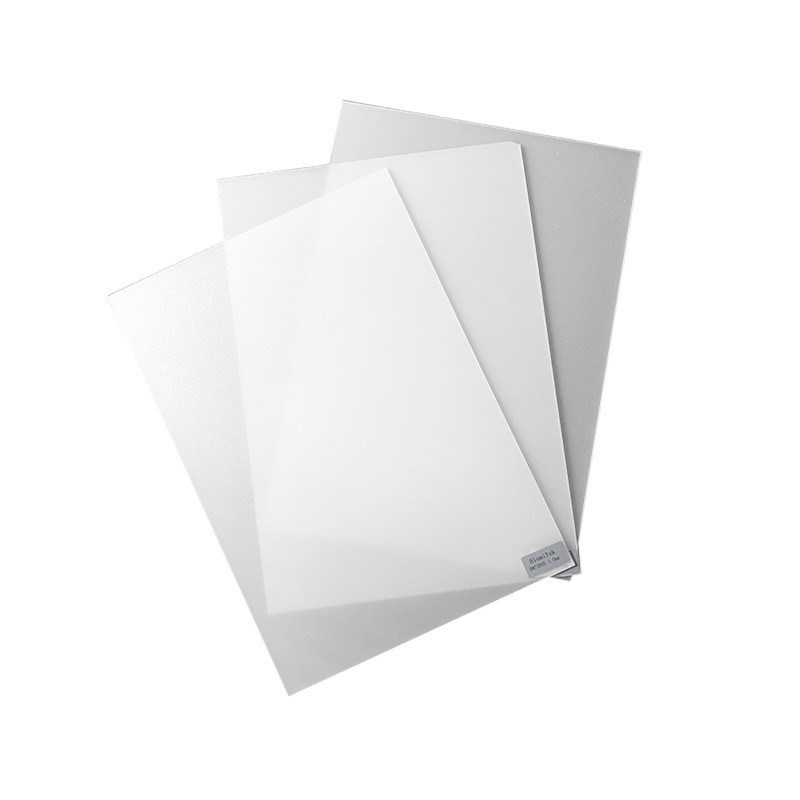 热销pmma广告灯箱效扩散板led面板灯用散透光板磨砂高光pc耐力板