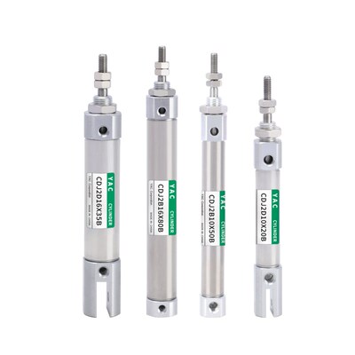 热销微型不锈钢迷你小型CDJ2B笔型气缸CDJ2D16 10X15*20X25X30X50