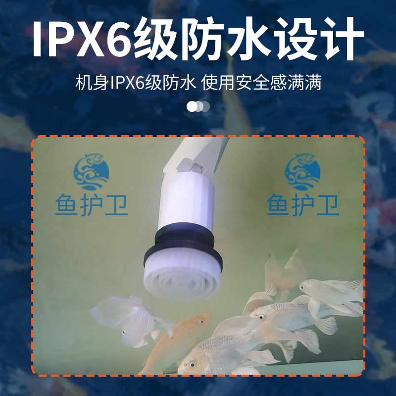 热销新款多功能鱼缸电动清洁刷家用充电折叠多种头加长伸缩杆手持