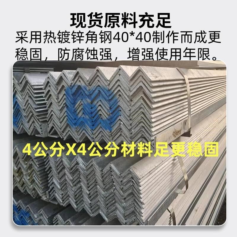 热销空调外机支架1匹1.5匹2匹3匹通用双层三层加厚落地架拼装多