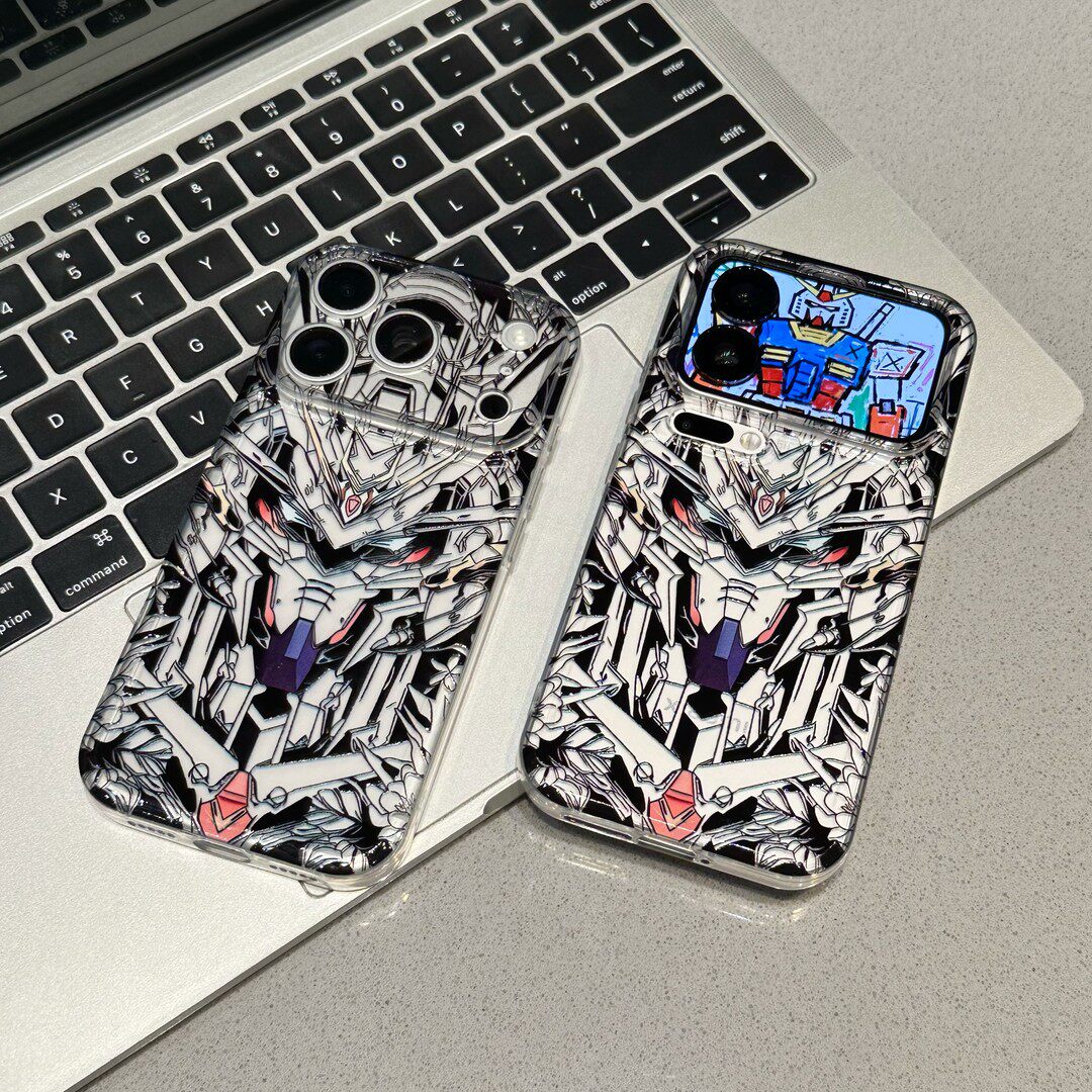 动漫高达战士新款适用苹果17Pro手机壳iPhone16max13小米17华为mate80pura70k90nova15Reno14荣耀500vivox300