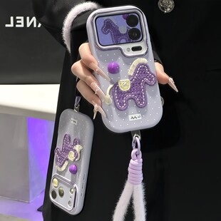 新年波点小马超火马年适用苹果17Pro手机壳iPhone16max小米15华为mate80pura70k60reno14荣耀400x300vivos30