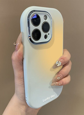 INS晕染渐变新款适用苹果16promax手机壳iPhone15pro小米14华为mate70荣耀100vivox200p60k50nova12note13s20