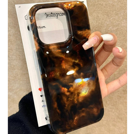 ins风晕染渐变插画适用苹果16promax手机壳iPhone15pro小米14华为mate70荣耀10k50p60note13nova12vivox200