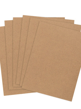 密度板diy手工圆木片儿童绘画挂画方形相框背板黏土底板底座