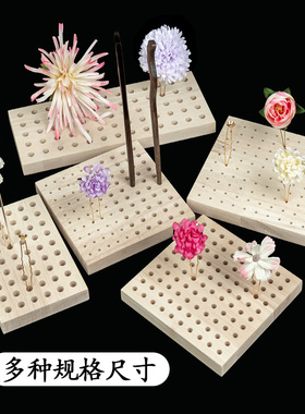 iy缠花非遗绒花收纳架