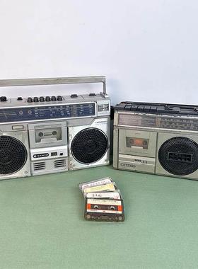 怀旧老物件七八十年代录音机磁带卡带机磁带机餐厅摆件摄影道具