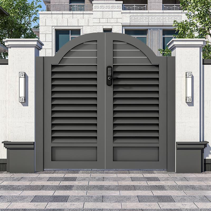 庭院花园门农村自建房大门户外院子大门庭院大门铝合金花园入户门