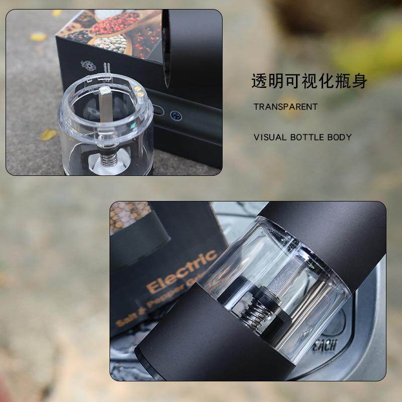 直销新款电动便携咖啡研磨器无线磨豆机USB自动充电粗细可调节数