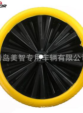 10寸14寸400-8PU聚氨酯发泡轮用于各类手推车童车PUW1401
