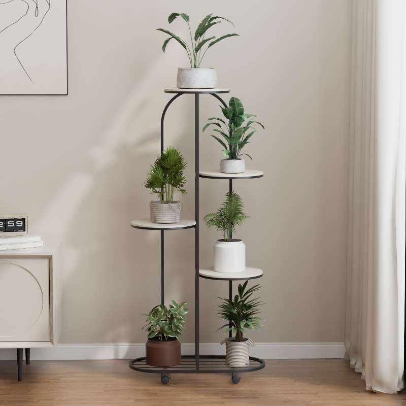 【8918人收藏】多层铁艺花架室内装饰可移动花架组合阳台绿萝花盆