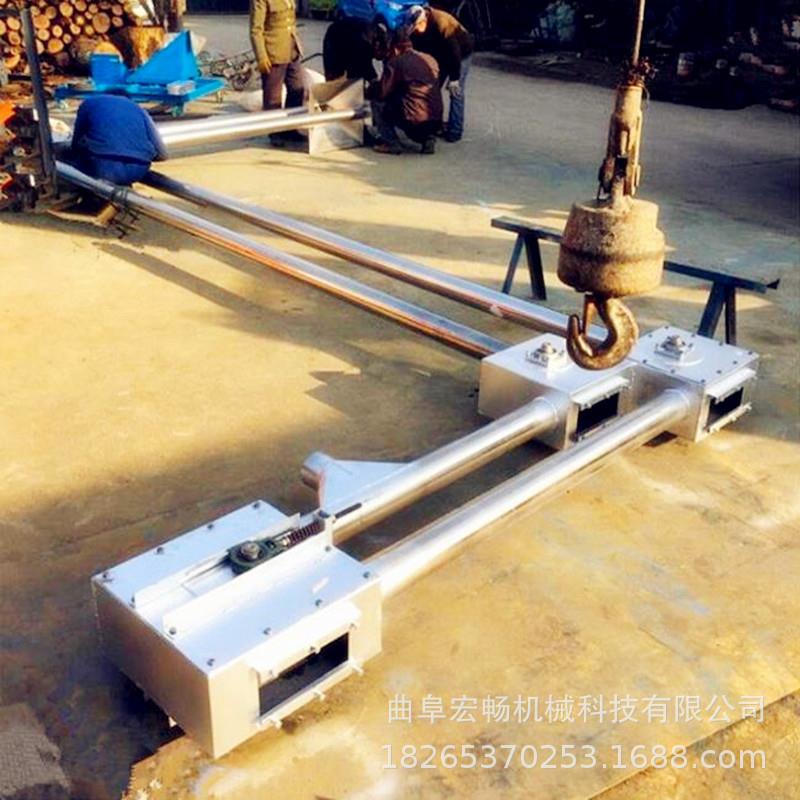 管链上料机粉体颗粒输送设备链条刮板盘片管链输送提升机