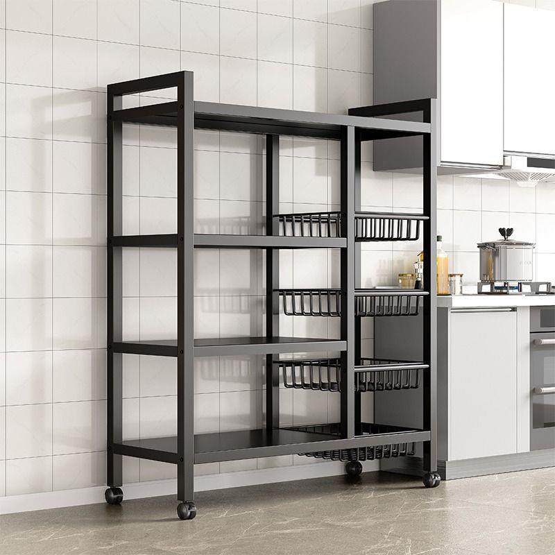 厨房置物架落地式多层蔬菜篮子收纳架多功能微波炉烤箱货架储物架,3C数码配件,USB灯,淘宝优惠券,粉丝福利购,淘宝优惠卷