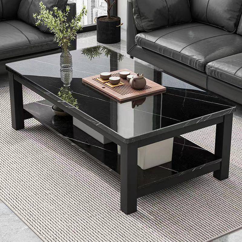 茶办公室极简茶几桌轻奢现代简厅约子小户型钢化玻璃桌茶GJG几客