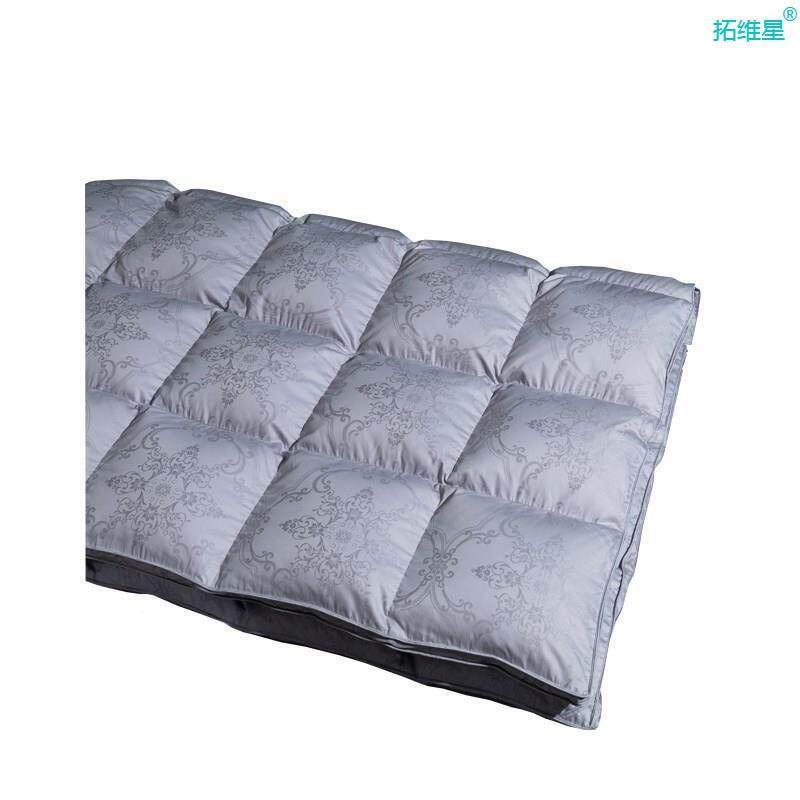 羽绒被被壳自充绒XIV棉支双层成品套钻毛内防胆芯半面料专用