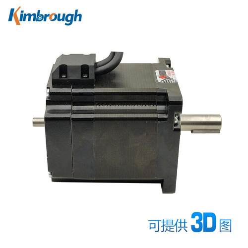 两86双86HSE65B轴闭环步进电机力矩3轴.5Nm机身长92mm相径14MM