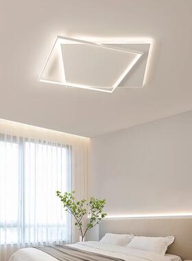 超薄LED吸顶卧书室JUV灯简约现代大气间网轻奢房红房餐厅灯中山灯