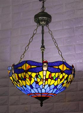 汇璟蒂凡接LHJ-DD16家庭客厅卧室6创意新款1尼寸欧式复古拼彩色玻