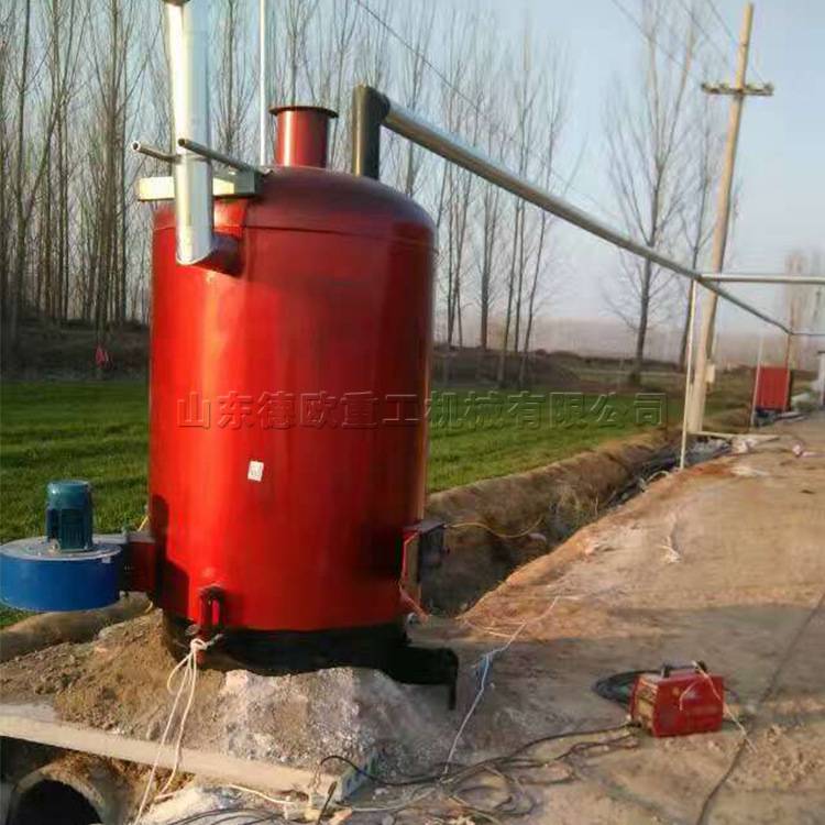 畜牧养殖大棚暖风炉 冬季育雏保温取暖热风炉 温室花棚供热柴火炉