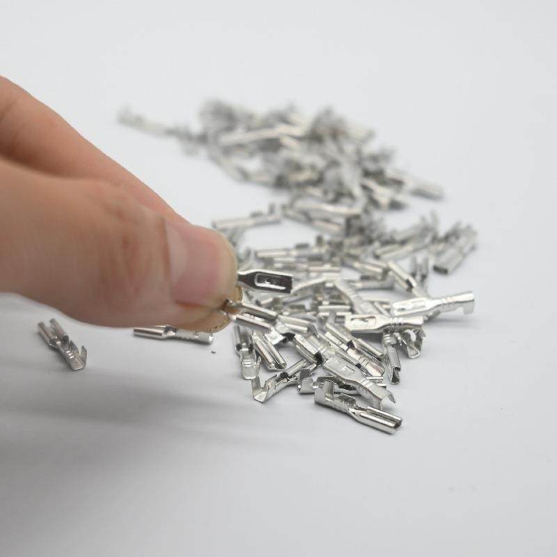 插簧接端子.8插簧/插线片/冷压端子CNB110插簧/铜镀锡插簧端2子5