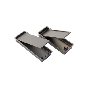 意式锌合金抽屉门把手翻盖可贴皮暗装拉手柜门隐形内嵌竖装暗扣手