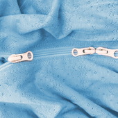 双向薄大版 夏季 超薄男女宝宝冰小童分腿睡袋防踢被家居连体衣长袖