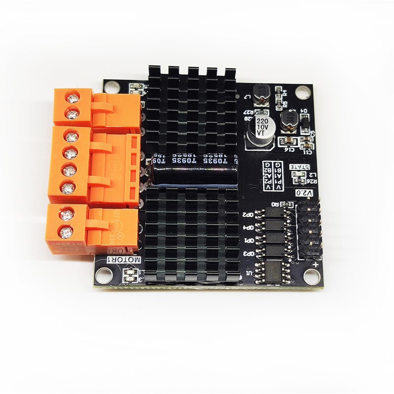 12V24V 12A双路直流电机驱动模块板器 H桥