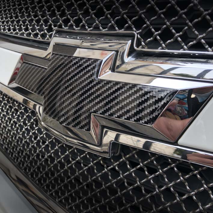 雪佛兰迈锐宝科沃兹创酷探界者改装专用外饰车标贴水晶碳纤贴标志