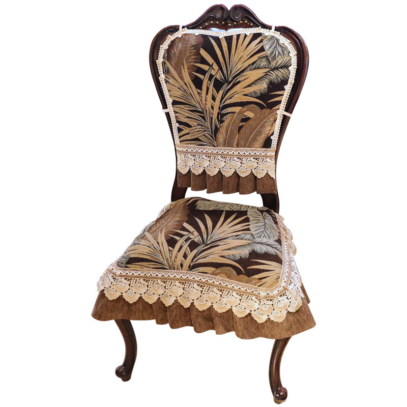 欧式餐桌椅垫椅子套罩通用布艺套装家用简约古典桌布美式坐垫定做