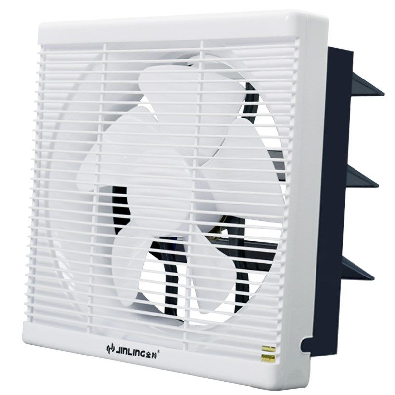 金羚排气扇30x30换气扇卫生间强力排风扇厨房抽风机10寸室内静音