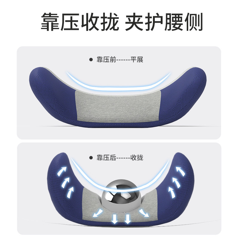 汽车座椅靠垫护腰腰靠车载车用支撑腰托腰部靠背腰垫靠枕开车腰枕