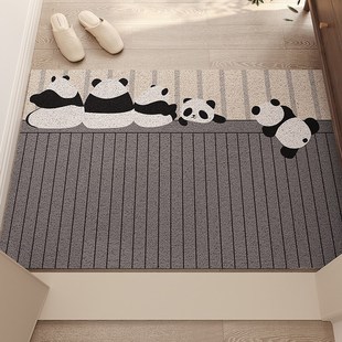 丝圈地垫入户门垫玄关大门口卡通耐脏除尘防滑可裁剪脚垫室内家用