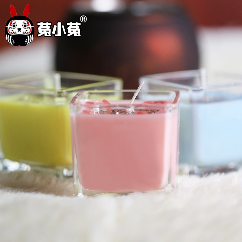 菟小菟 会星座的兔子兔兔手工定制香薰蜡烛 多色多味可选卧室客厅