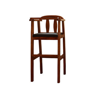 实木宝宝餐椅酒店专用幼儿高脚凳家用儿童小孩吃饭餐厅餐桌婴儿椅