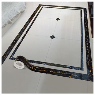 踢脚线自粘地脚线墙贴瓷砖墙角线地角地贴客厅波导线贴纸耐磨防水