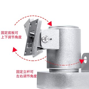 人脸门禁一体机墙装支架可调节刷脸万向转角壁挂支架海康中控人脸