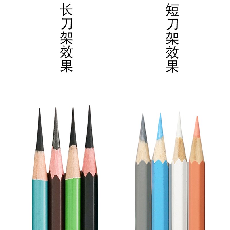 大v削笔器dav削笔刀美术生专用素描卷笔刀削笔机速写炭笔削笔器修