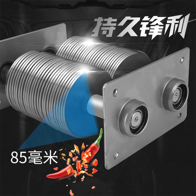 切肉机商用全自动切片切丝切菜机电动不锈钢绞肉丁家用切肉片