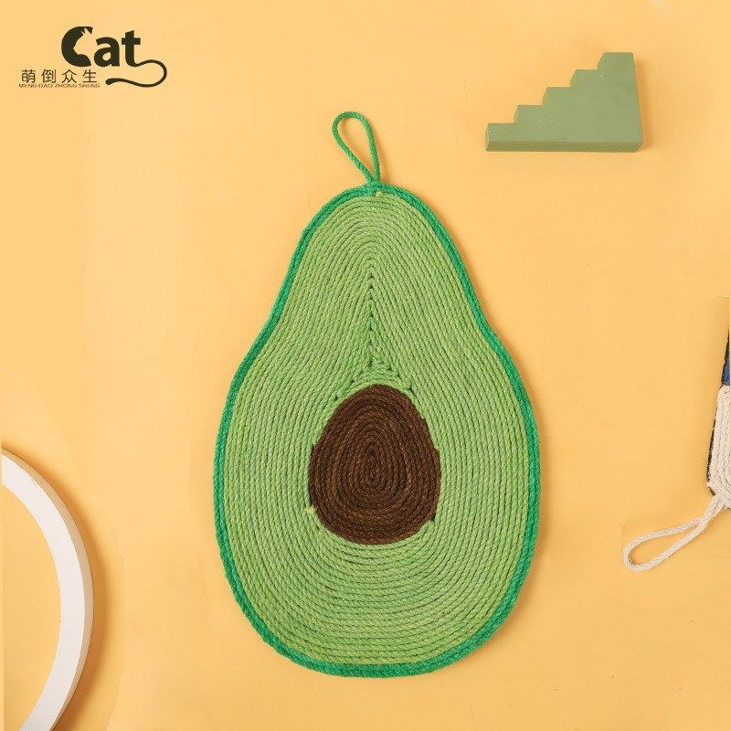 猫抓板剑麻垫磨爪不掉屑防猫抓保护沙发垫子牛油果猫抓垫猫玩具,宠物/宠物食品及用品,猫抓板,淘宝优惠券,粉丝福利购,淘宝优惠卷