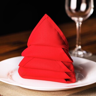 纯棉口布擦杯布专用布无痕不掉毛吸水酒店餐厅酒吧专业餐巾布折花