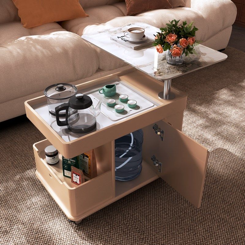 可移动茶台带轮小型家用轻奢极简客厅沙发边几多功能茶几阳台茶车,住宅家具,移动边几/推车,淘宝优惠券,粉丝福利购,淘宝优惠卷