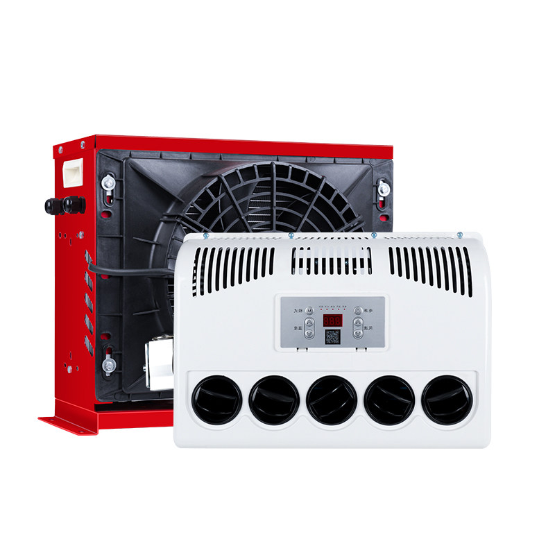 24v驻车空调大货车工程车挖掘机房车卡车制冷直流变频车载空调12v