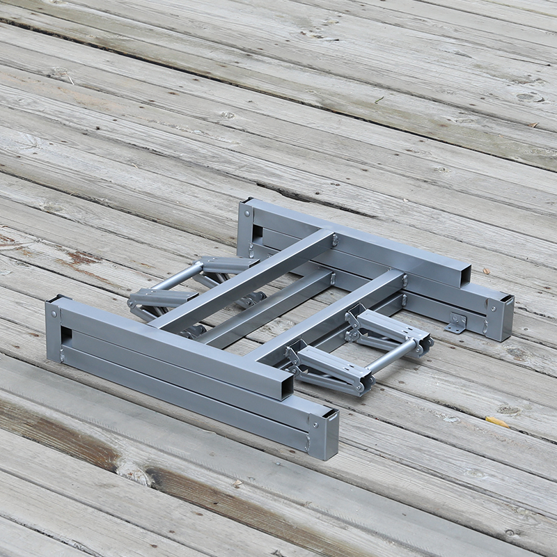 可折叠桌腿支架正方形方桌架子饭桌腿支架 可折叠桌子腿 小桌子架