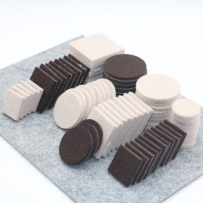 自粘桌脚垫桌椅脚垫毛毡保护垫家具沙发垫片椅子垫椅角垫凳脚垫