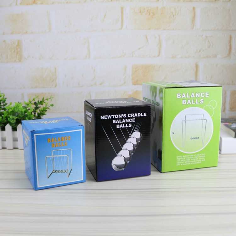 新款直销YG003金属支架牛顿摆球撞球碰碰球 家居礼品装饰个性摆件