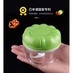 直销新款厨房手动蒜泥神器压捣蒜器拉蒜器切蒜姜末蒜泥器蒜蓉搅碎